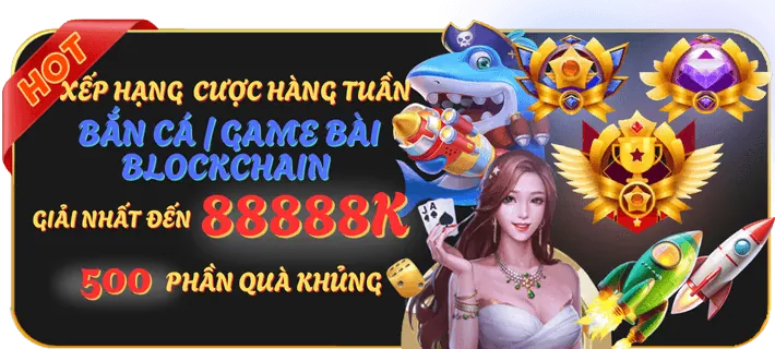 Banner khuyến mãi bắn cá